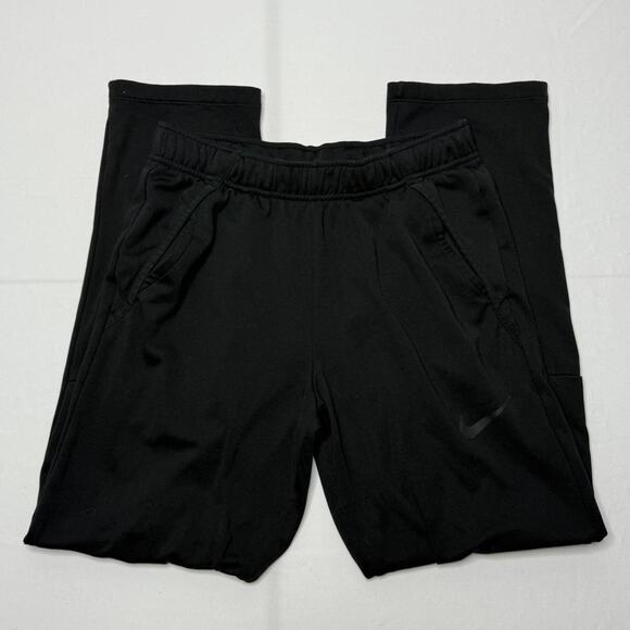 Nike Dri-FIT Black Training Pants Small Lightweight Stretch - Picture 1 of 6